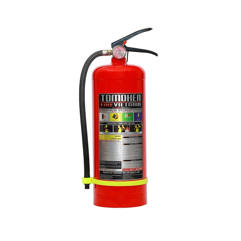 Bình chữa cháy Tomoken bột ABC 4kg